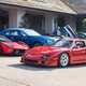 Even the valets couldn’t find a spot for the F40